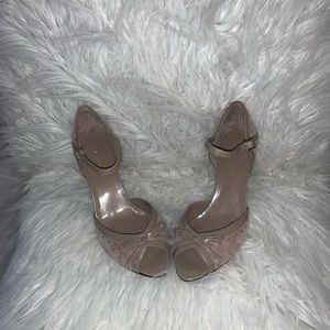 New Anne Klein peep toe heels